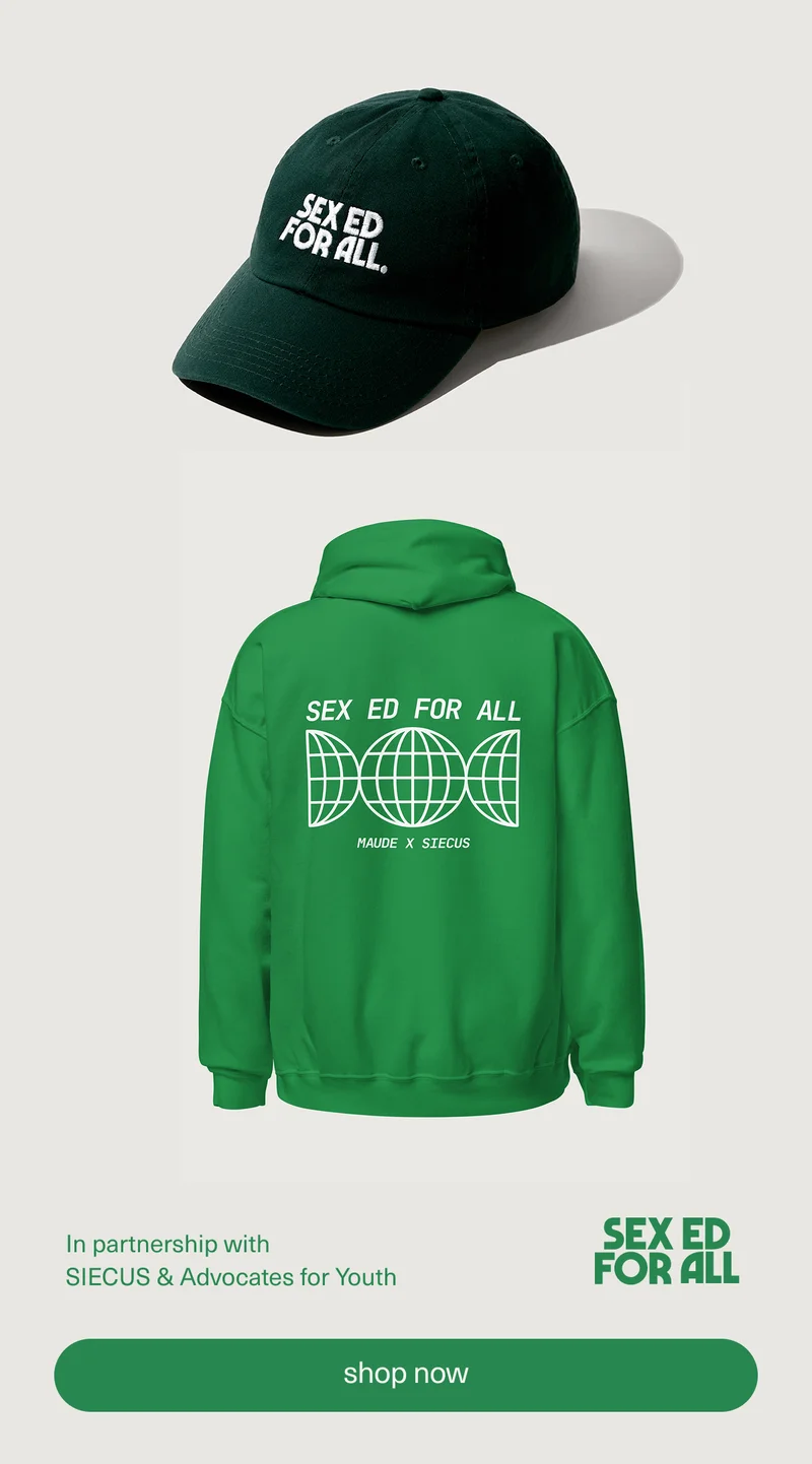 In partnership with SIECUS & Advocates for Youth | Sex Ed For All | [ shop now ]