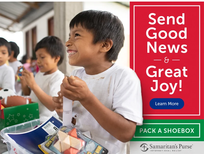 Operation Christmas Child - Click Here To Learn More