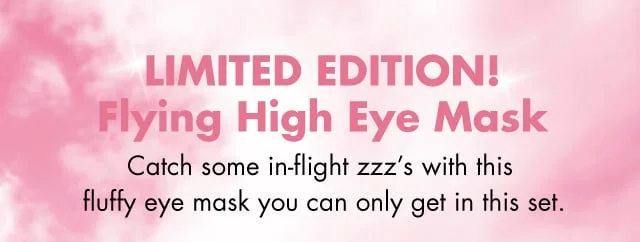Catch some in-flight zzz's with this fluffy eye mask Catch some in-flight zzz's with this fluffy eye mask