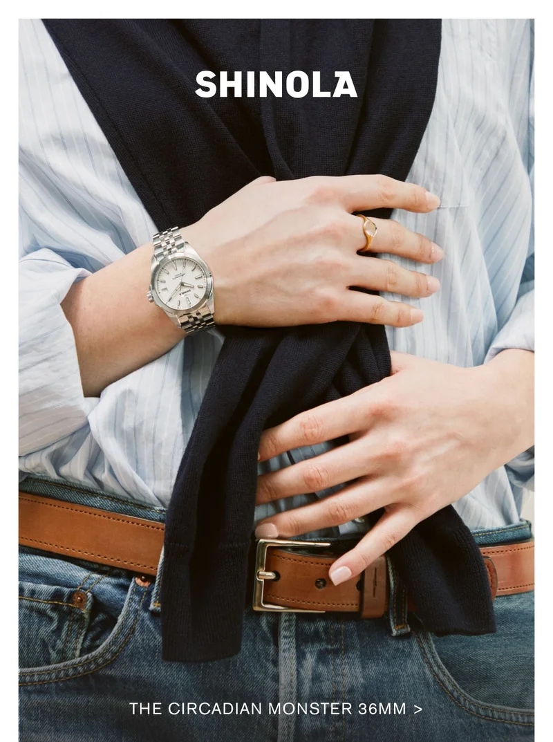 SHINOLA | THE CIRCADIAN MONSTER 36MM >