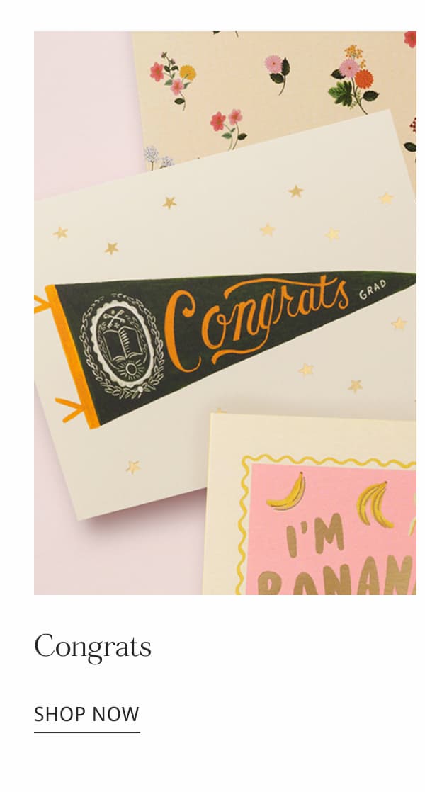 Shop Congrats Cards
