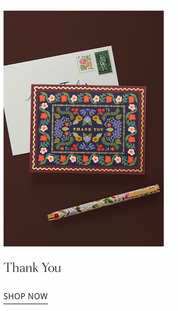 Shop Thank You Cards