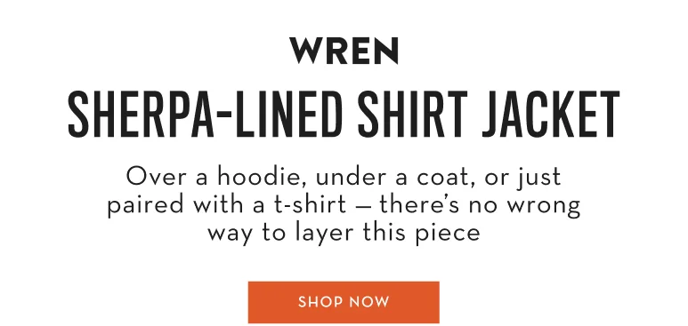 Sherpa Lined Shirt Jacket