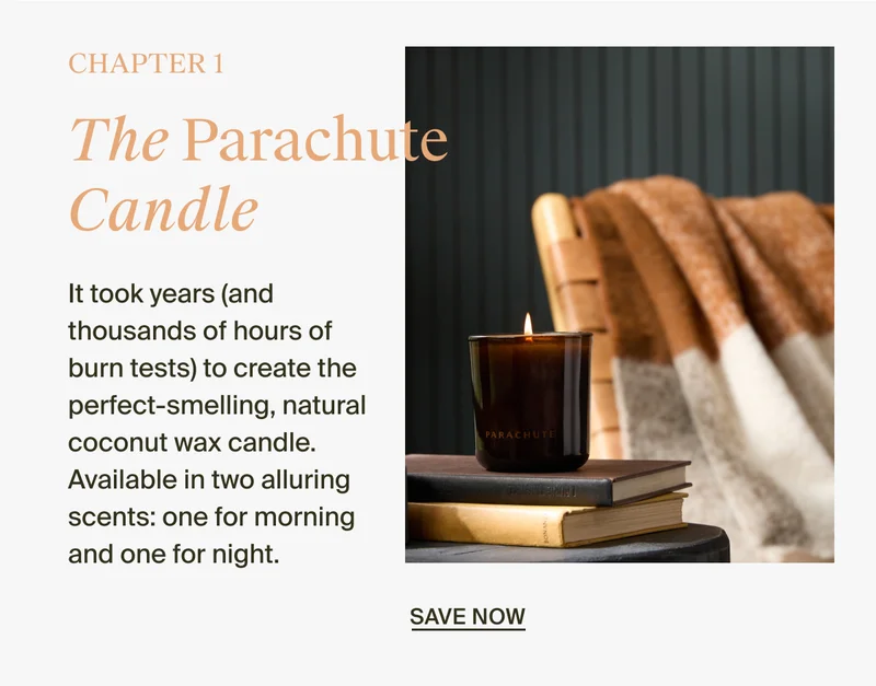 The Parachute Candle