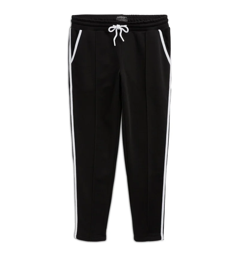 Image of French Terry Track Pant - Black