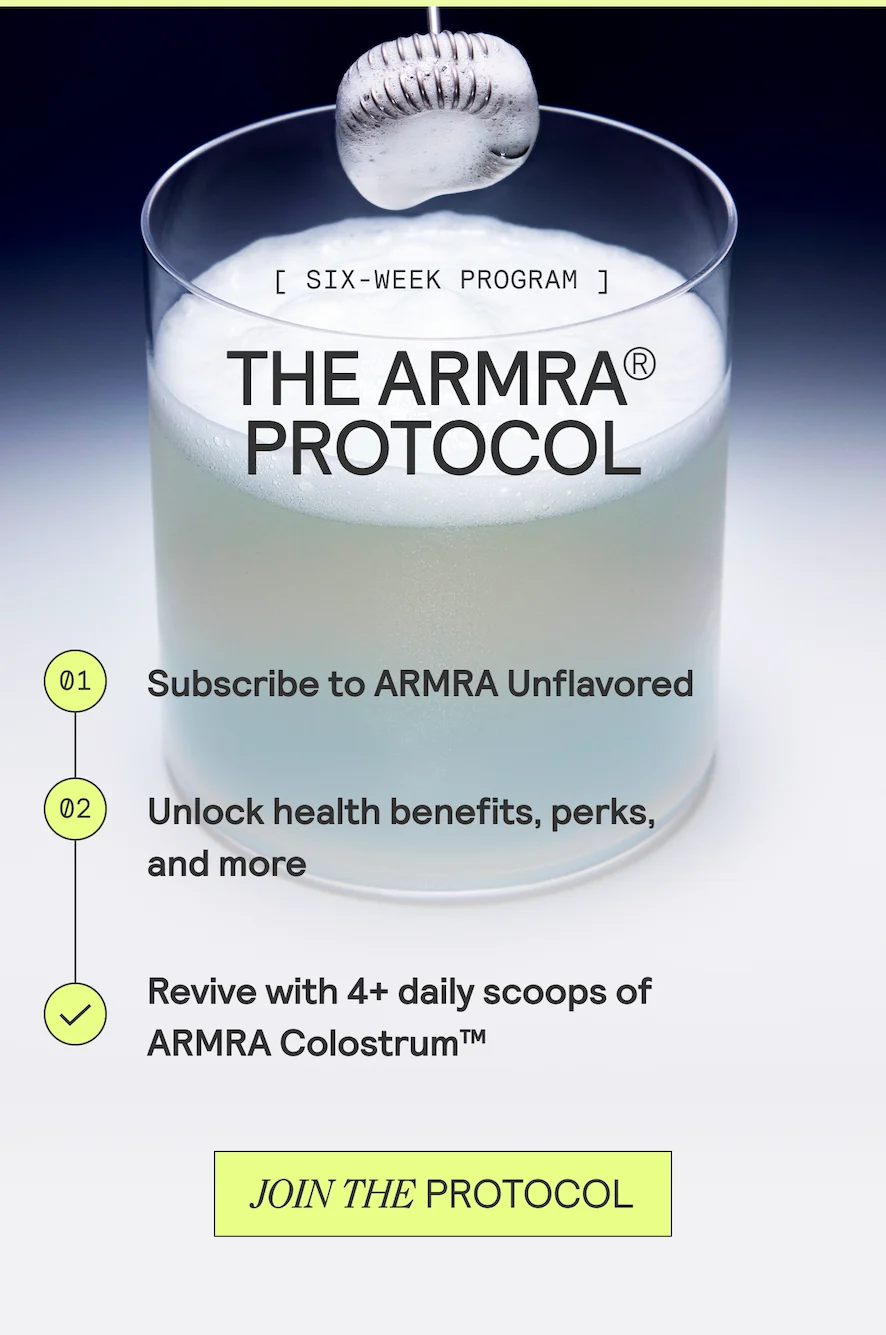 SIX-WEEK PROGRAM  THE ARMRA® PROTOCOL