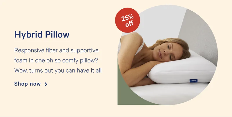 Hybrid Pillow >> Responsive fiber and supportive foam in one oh so comfy pillow? Wow, turns out you can have it all. >> Shop now >>