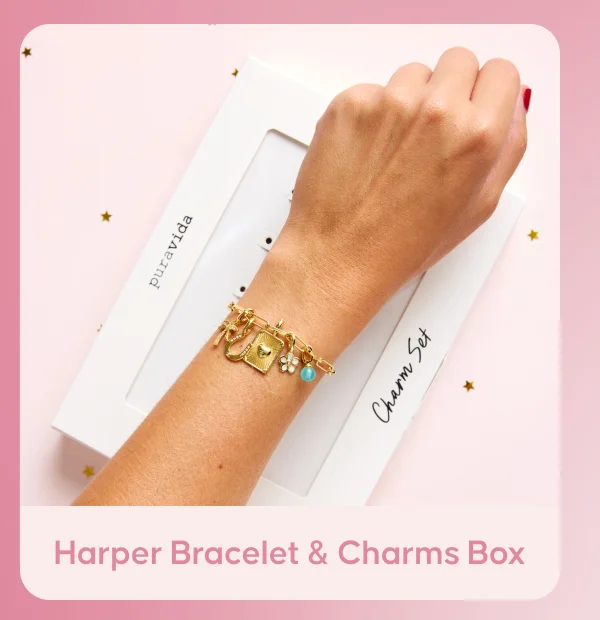 Harper Bracelet & Charms Box