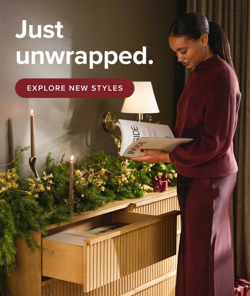 Just unwrapped. Explore new styles.