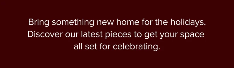 Bring something new home for the holidays.