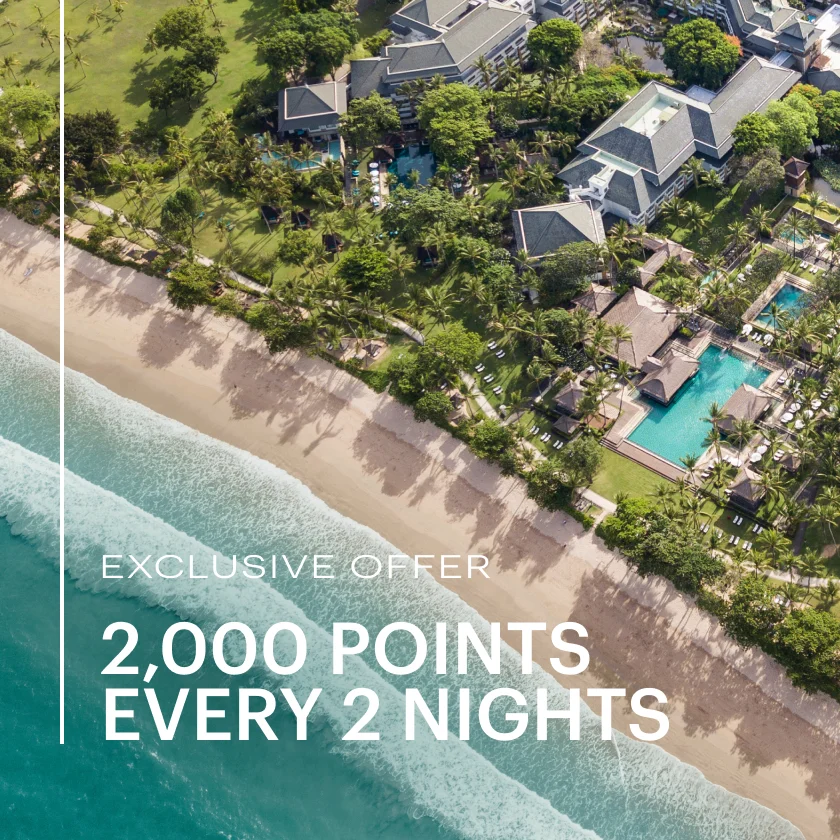 2,000 POINTS EVERY 2 NIGHTS