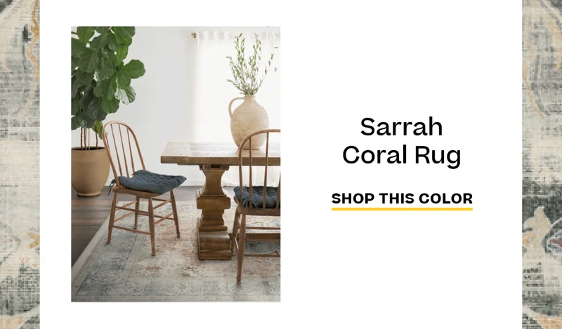 Sarrah Coral Rug
