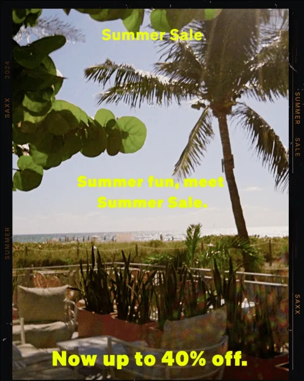 Summer fun, meet Summer Sale.