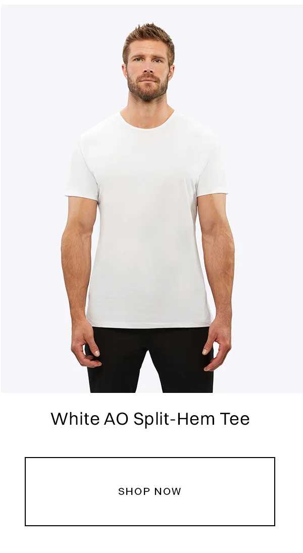 AO Split Hem tee