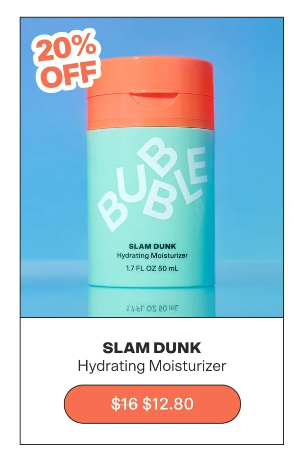 SLAM DUNK. 20% OFF.