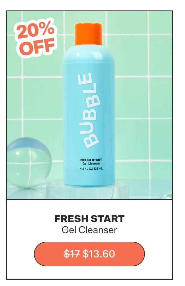 FRESH START 20% OFF.