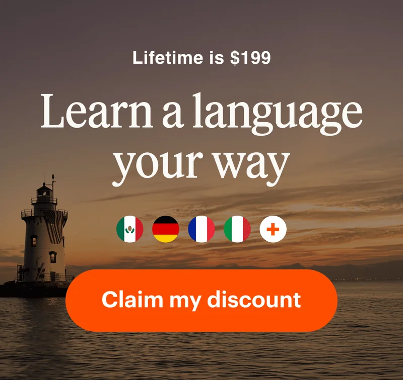 Learn a language your way