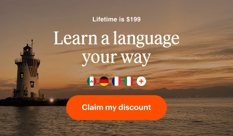 Learn a language your way