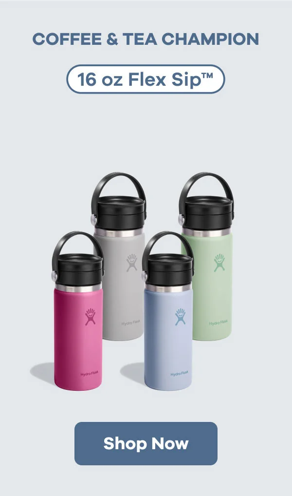COFFEE & TEA CHAMPION 16 oz Flex Slip™ | Shop Now