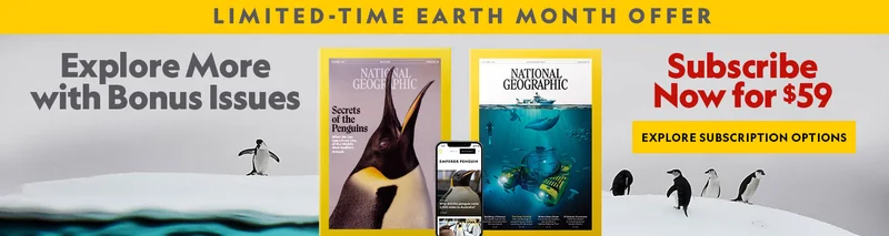 Now! Get a Nat Geo Magazine subscription with bonus issue.