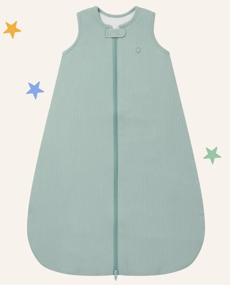 Ribbed Front Opening Sleep Sack 0.5 TOG