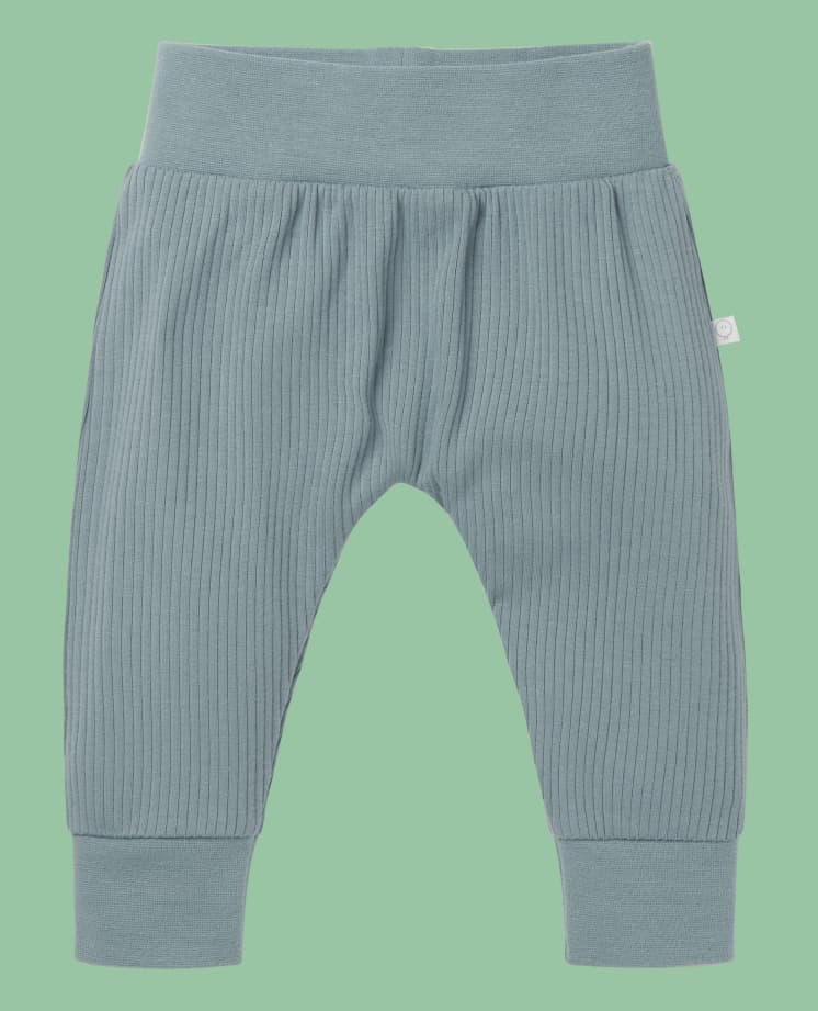Ribbed Comfy Joggers - Blue