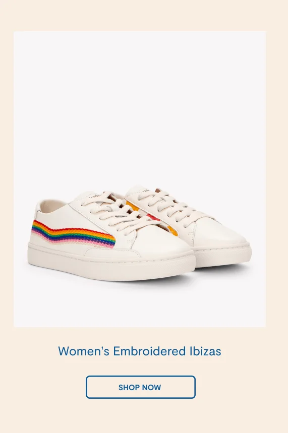 Women's Embroidered Ibizas