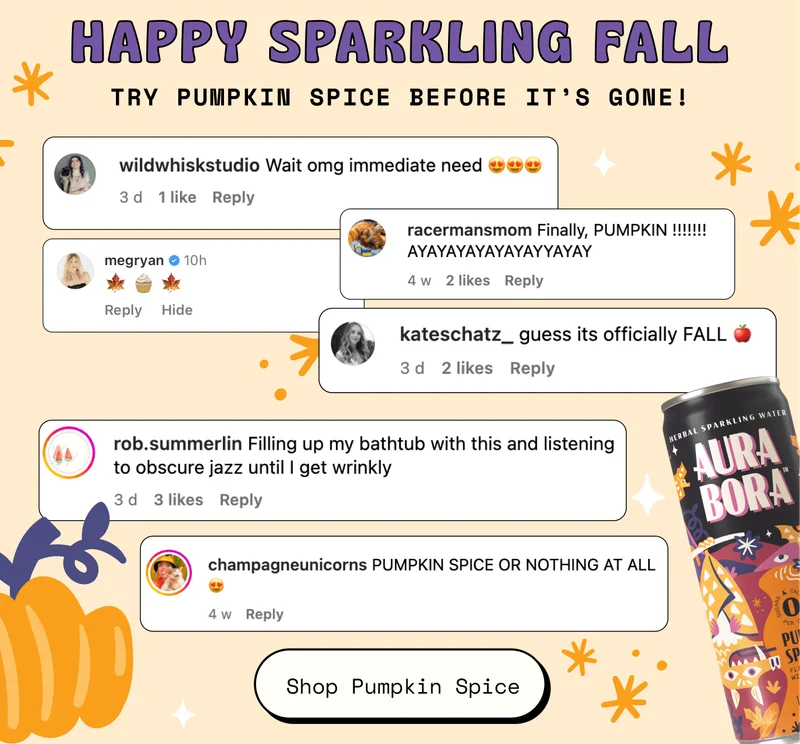 aura bora pumpkin spice