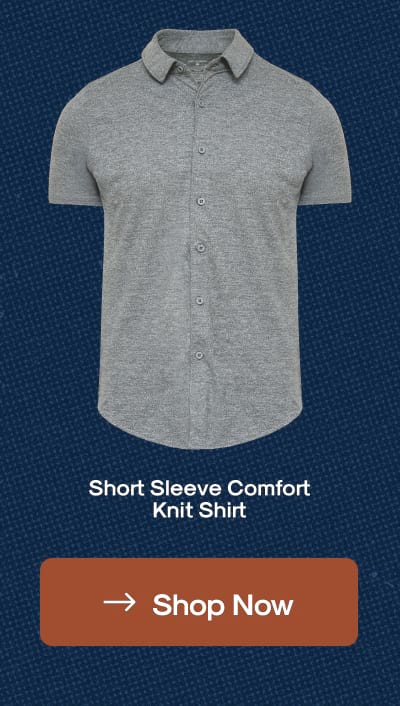 Short Sleeve Comfort Knit Shirt