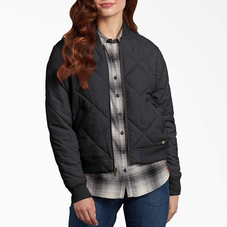 Women’s Quilted Bomber Jacket