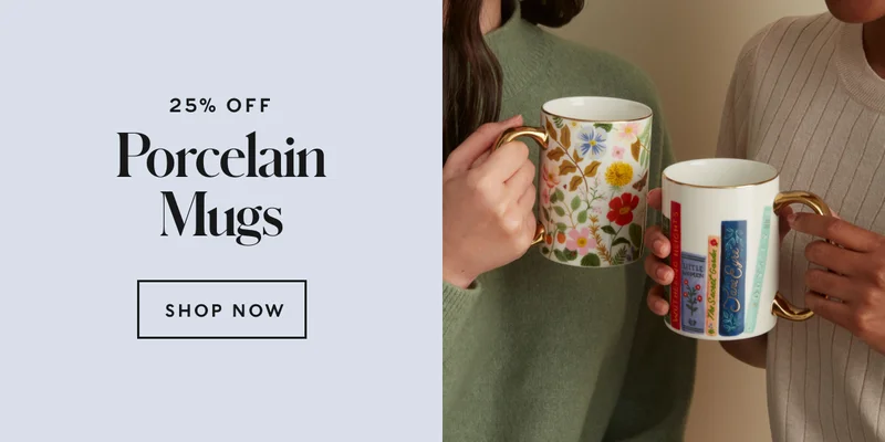 25% Off Mugs