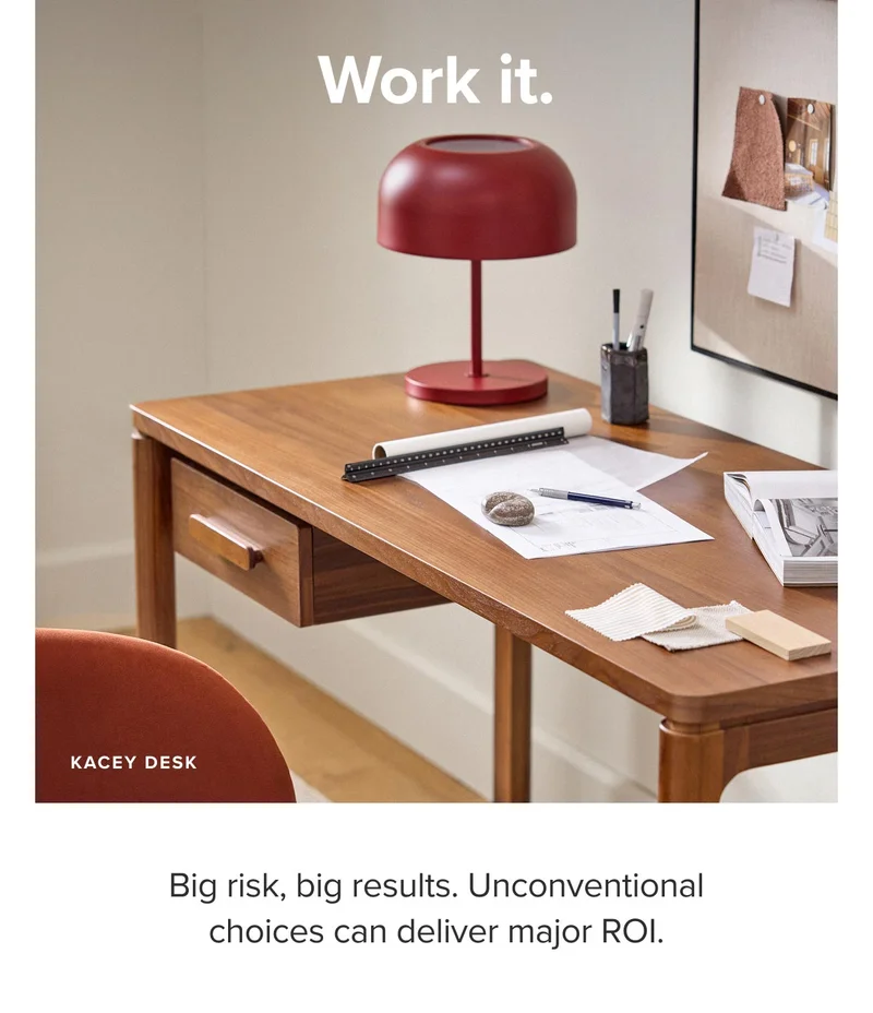 Work for it: unconventional choices can deliver major ROI.