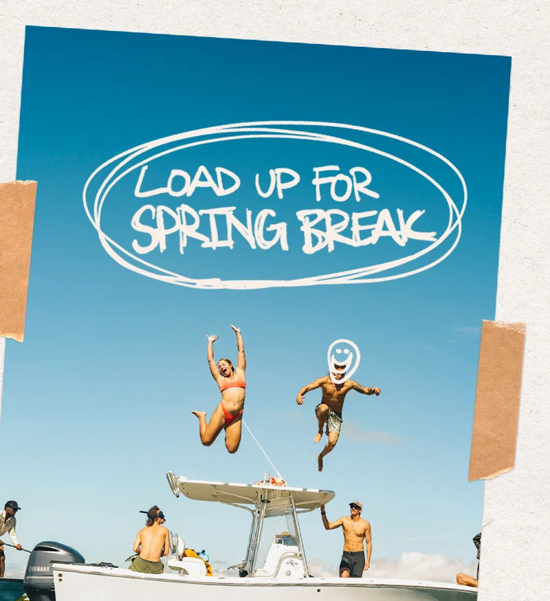 Load up for Spring Break