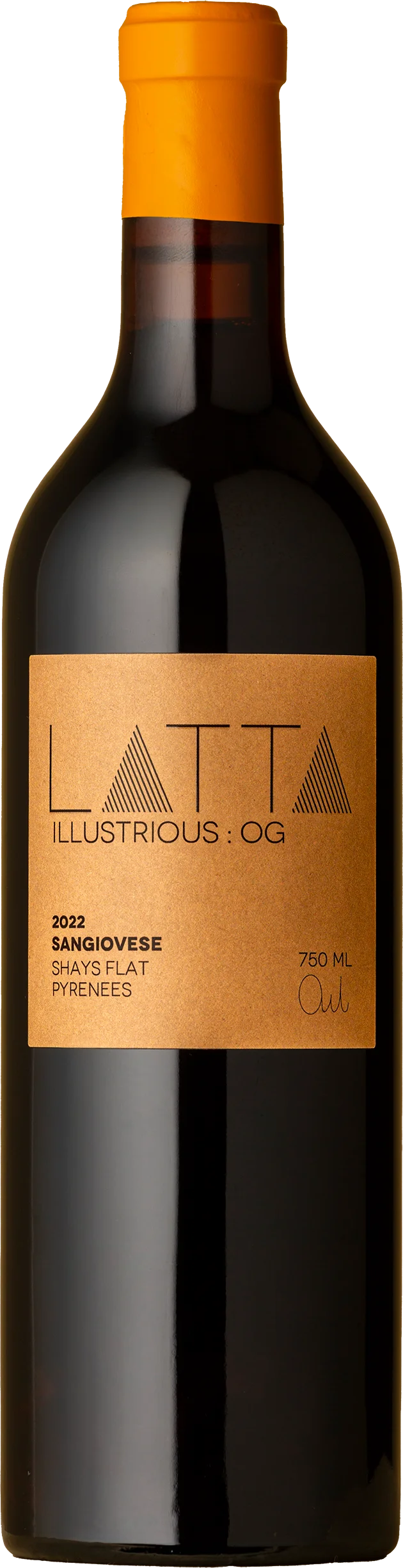 Image of Latta <br> Shay's Flat Illustrious OG Sangiovese 2022