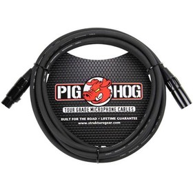 Pig Hog 10' 8mm XLR Microphone Cable - 3 Pin XLR Male to 3 Pin XLR Female