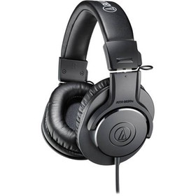 Audio-Technica ATH-M20x Wired Over-Ear Closed-Back Professional Monitor Headphones, Black
