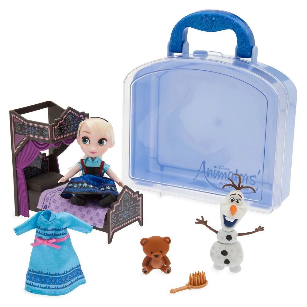 Disney Animators' Collection Elsa Mini Doll Play Set –&nbsp;5''