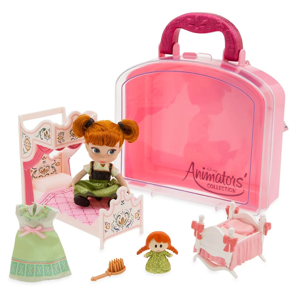 Disney Animators' Collection Anna Mini Doll Play Set –&nbsp;5''