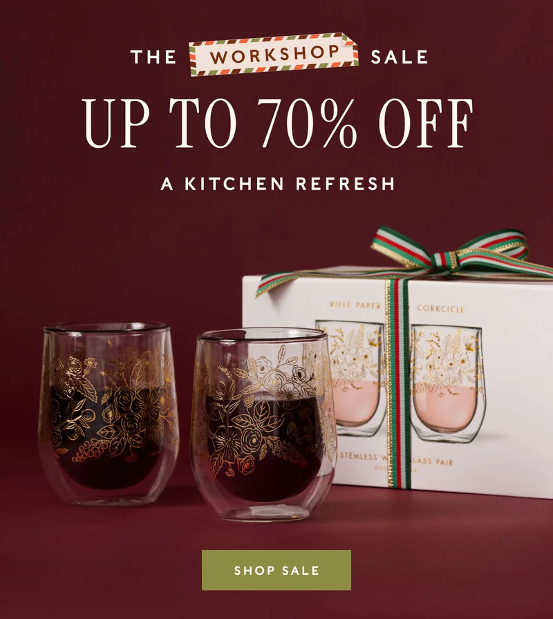 THE workshop SALE UP TO 70% OFF A kitchen refresh - shop sale