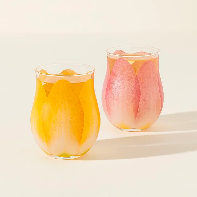 Handmade Budding Tulip Wine Glass