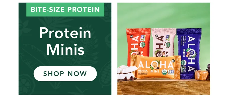 Shop mini protein bars
