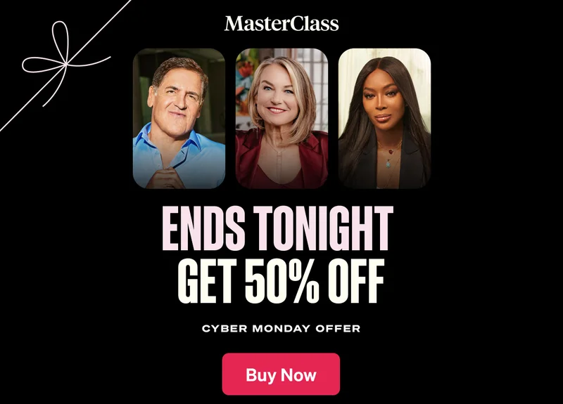 Ends Tonight. GET 50% OFF. Cyber Monday Offer. Buy Now.