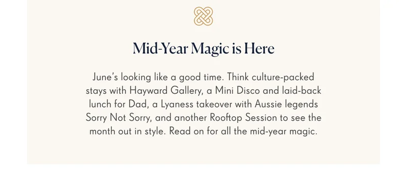 MID-YEAR MAGIC IS HERE