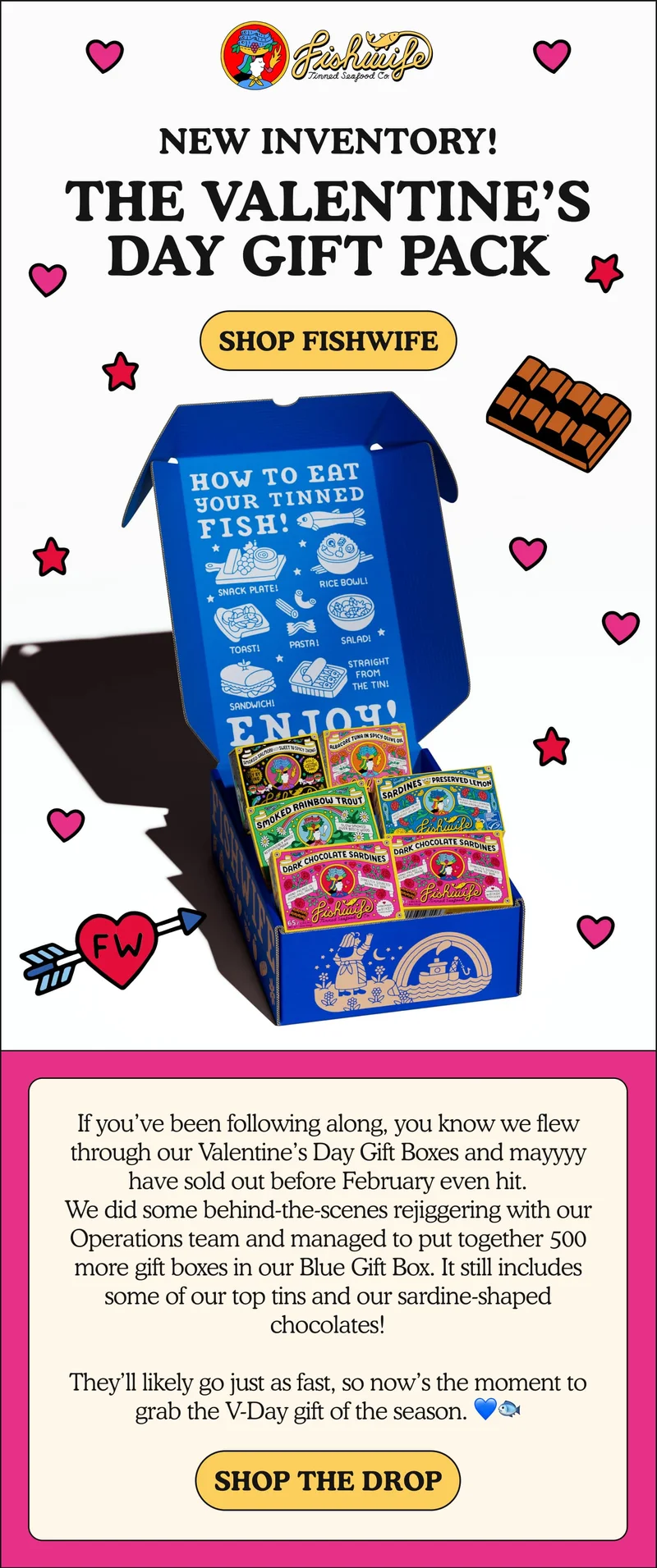 the valentines day gift pack