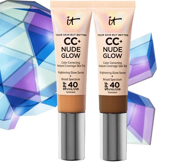 CC+ CREAM NUDE GLOW FOUNDATION WITH SPF 40