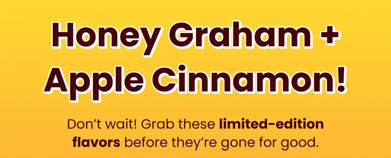 Apple Cinnamon + Honey Graham