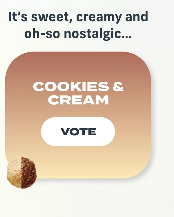 Cookies and cream