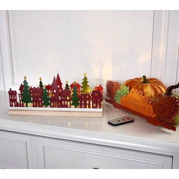 Home Reflections Tealight Scene in Choice of Holiday