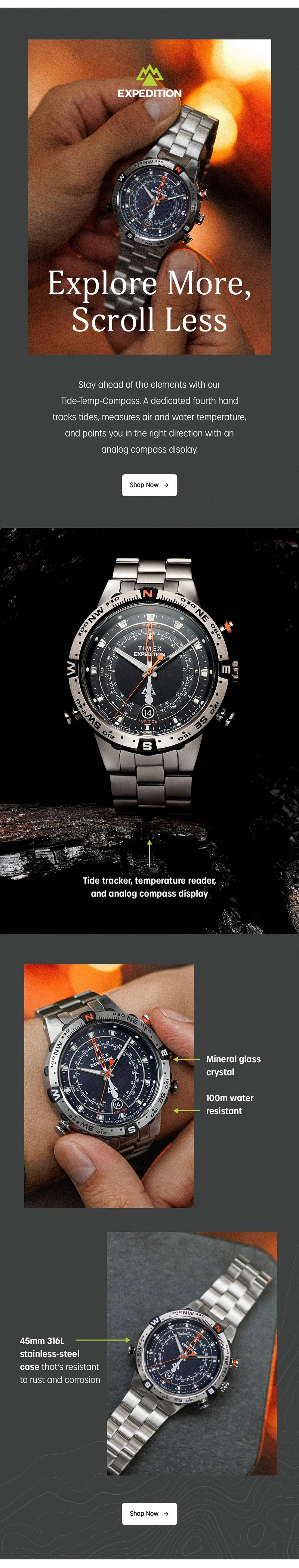 Expedition Tide-Temp-Compass | Shop Now