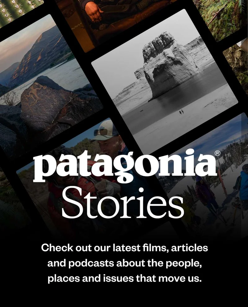 Patagonia stories. Check out our latest films, articles and podcasts about the people, places and issues that move us.